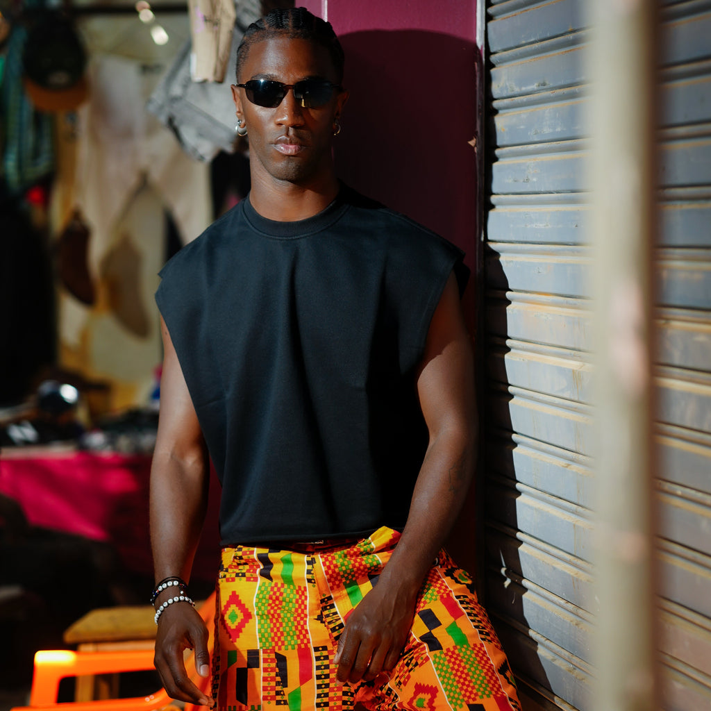 Bongolon French Terry Boxy Tank Top
