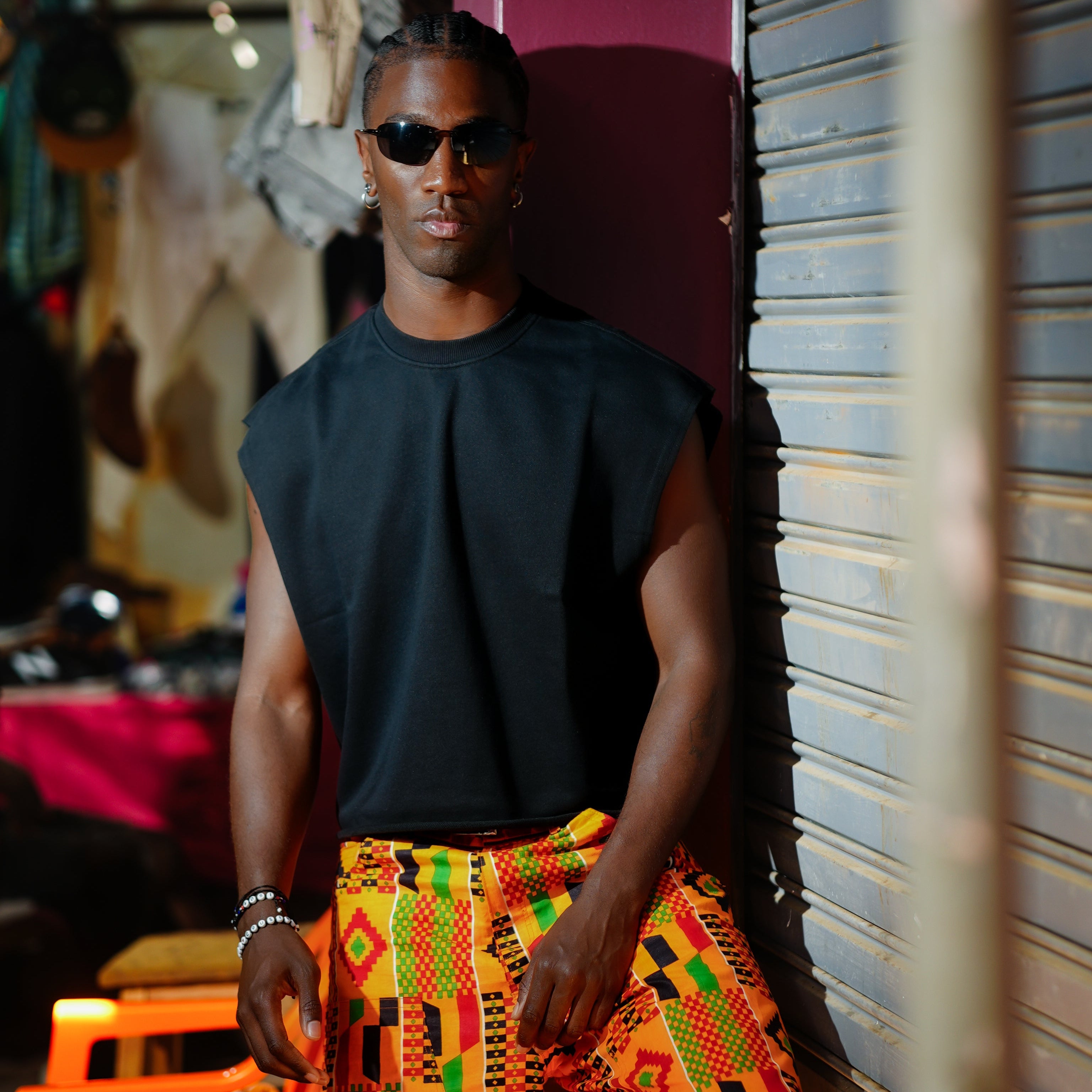 Bongolon French Terry Boxy Tank Top