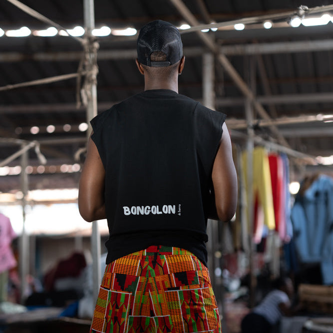 Bongolon French Terry Boxy Tank Top